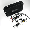 SW15TEMAXI Hydraulic Flange Spreader Kit contains 2 Flange Spreaders, Hydraulic Pump, 2 Hoses, Carry Case, Gauges , Safety Blocks, and Step Blocks